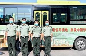 八一建軍節(jié)“擁軍號(hào)”青島公交車廣告線路案例，公交車廣告效果